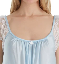 Amanda Rich Lace Cap Ankle Length Gown 105-SH -Freya Fashion Shop amanda rich amri01 105 sh cs1