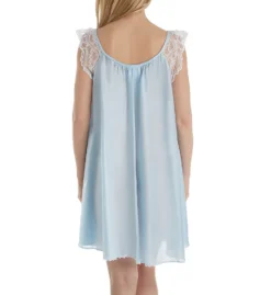 Amanda Rich Lace Cap Knee Length Gown 106-SH -Freya Fashion Shop amanda rich amri01 106 sh bs