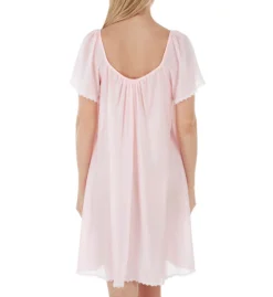 Amanda Rich Short Sleeve Knee Length Nightgown 146-SH -Freya Fashion Shop amanda rich amri01 146 sh bs