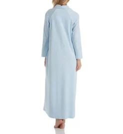 Amanda Rich Velour Zip Front Robe 607-37 -Freya Fashion Shop amanda rich amri01 607 37 bs