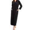 Amanda Rich Velour Zip Front Robe 607-37 -Freya Fashion Shop amanda rich amri01 607 37 gs