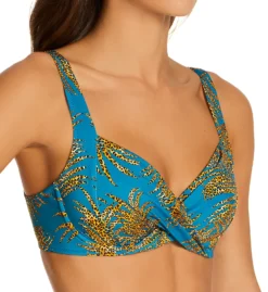 Anita Palm Safari Delia Underwire Swim Top 8795-1