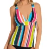 Anne Cole Clear Water Stripe Triangle Tankini Swim Top 20MT28C -Freya Fashion Shop anne cole anne01 20mt28c gs