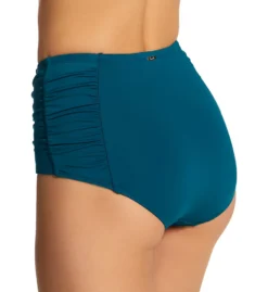 Anne Cole Live In Color Shirred High Waist Swim Bottom MB336 -Freya Fashion Shop anne cole anne01 mb336 bs