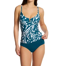 Anne Cole Live In Color Shirred High Waist Swim Bottom MB336 -Freya Fashion Shop anne cole anne01 mb336 cs1