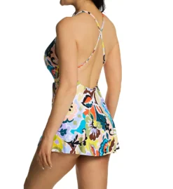 Anne Cole Kashmir Paisley Surplice Maillot Swim Dress MD6161 -Freya Fashion Shop anne cole anne01 md6161 bs