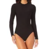Anne Cole Think Outside The Sun Long Sleeve One-Pc Swimsuit MO08301 -Freya Fashion Shop anne cole anne01 mo08301 gs