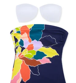 Anne Cole Petal Party Classic Strapless One Piece Swimsuit MO09950 -Freya Fashion Shop anne cole anne01 mo09950 cs5