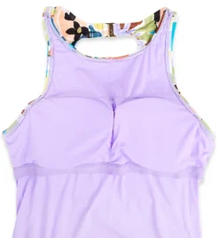 Anne Cole Kashmir Paisley High Neck Tankini Swim Top MT2461 -Freya Fashion Shop anne cole anne01 mt2461 cs5