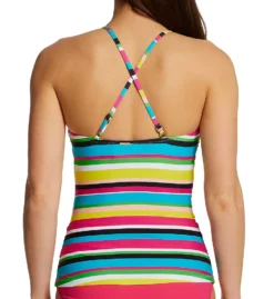 Anne Cole Lawn Chair Tab Front High Neck Tankini Swim Top MT29584 -Freya Fashion Shop anne cole anne01 mt29584 bs