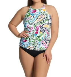 Anne Cole Plus Size Live In Color High Waist Swim Bottom PB33601 -Freya Fashion Shop anne cole anne01 pb33601 cs4