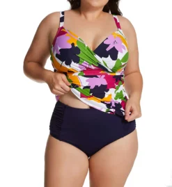 Anne Cole Plus Size Live In Color High Waist Swim Bottom PB33601 -Freya Fashion Shop anne cole anne01 pb33601 cs5