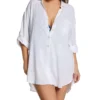 Anne Cole Plus Size Live In Color Boyfriend Shirt Cover Up PC53001 -Freya Fashion Shop anne cole anne01 pc53001 gs