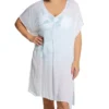 Anne Cole Plus Size Live In Color Easy Tunic Cover Up PC54101