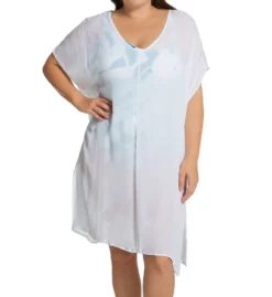 Anne Cole Plus Size Mari Botanical One Shoulder Swimsuit PO06666 -Freya Fashion Shop anne cole anne01 po06666 cs1