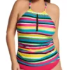 Anne Cole Plus Size Lawn Chair High Neck Tankini Swim Top PT29584 -Freya Fashion Shop anne cole anne01 pt29584 gs
