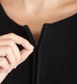 Arlotta Long Front Zipper Cashmere Robe 3329 -Freya Fashion Shop arlotta arl001 3329 cs1