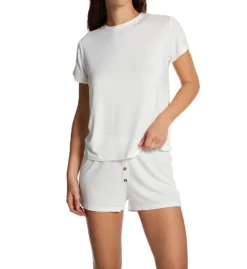 Aspen Dream Essential Soft Ribbed Shorts BRSH -Freya Fashion Shop aspen dream aspd01 brsh cs3