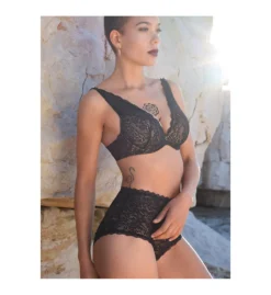 Aubade Rosessence Comfort Triangle Plunge Bra HK12-02 -Freya Fashion Shop aubade aub001 hk12 02 cs2