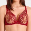 Aubade Fleur De Tattoo Plunging Bra TB12