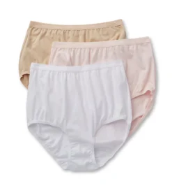 Bali Full-Cut-Fit Cotton Brief Panties - 3 Pack 2324PK -Freya Fashion Shop bali bal001 2324pk cs2