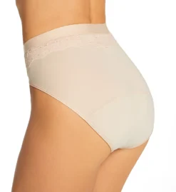 Bali Beautifully Confident Leak Protection Hi-Cut Panty DFLLH1 -Freya Fashion Shop bali bal001 dfllh1 bs