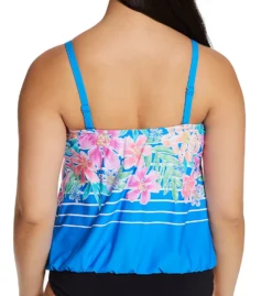 Beach House Between The Lines Lena Blouson Bandini Swim Top H55738 -Freya Fashion Shop beach house beah01 h55738 cs1