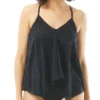 Beach House Crochet Soleil Kerry Layer Tankini Swim Top H65893
