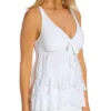 Beach House Crochet Soleil Layla Ruffle Bow Tankini Swim Top H65936 -Freya Fashion Shop beach house beah01 h65936 gs