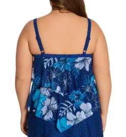 Beach House Woman Hawaiian Hideaway Portia Mesh Tankini Swim Top HW17068 -Freya Fashion Shop beach house woman bhw01 hw17068 bs