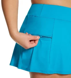 Beach House Woman Plus Size Paloma Beach Emma Pull On Swim Skirt HW58058 -Freya Fashion Shop beach house woman bhw01 hw58058 cs1