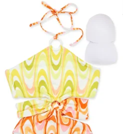 Becca Whirlpool Margot High Neck Halter 1 Pc Swimsuit 221137 -Freya Fashion Shop becca bec01 221137 cs5