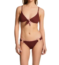 Becca Modern Edge Gracie Buckle Side Hipster Swim Bottom 544037 -Freya Fashion Shop becca bec01 544037 cs2