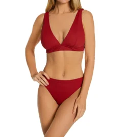 Becca Fine Line Camilla Over The Shoulder Swim Top 549117 -Freya Fashion Shop becca bec01 549117 cs1