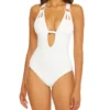 Becca Color Code Skylar Plunge One Piece Swimsuit 631037 -Freya Fashion Shop becca bec01 631037 gs