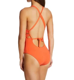 Becca Color Code Skylar Plunge One Piece Swimsuit 851427 -Freya Fashion Shop becca bec01 851427 bs