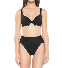 Becca Color Code Tie Front Underwire Bikini Swim Top 853397 -Freya Fashion Shop becca bec01 853397 cs3