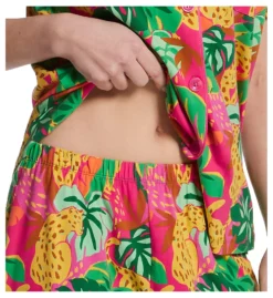 BedHead Pajamas Lazy Leopards Cropped PJ Set 2723854 -Freya Fashion Shop bedhead pajamas behe01 2723854 cs2