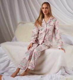 BedHead Pajamas Estate Floral Long Sleeve Classic PJ Set 2923847 -Freya Fashion Shop bedhead pajamas behe01 2923847 cs3