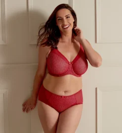 Berlei Beauty Stripe Underwired Minimizer Bra B541 -Freya Fashion Shop berlei berl01 b541 cs6