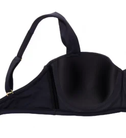 Bleu Rod Beattie Kore Shirred Underwire Bandeau Bikini Swim Top 00179D -Freya Fashion Shop bleu rod beattie bleu01 00179d cs4