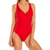 Bleu Rod Beattie Twist And Shout Plunge X Back One Piece Swimsuit 20757 -Freya Fashion Shop bleu rod beattie bleu01 20757 gs