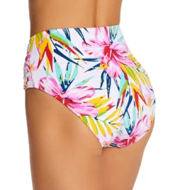 Bleu Rod Beattie Beachy Keen Shirred High Waist Swim Bottom B21915 -Freya Fashion Shop bleu rod beattie bleu01 b21915 bs