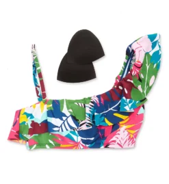 Bleu Rod Beattie On A Brighter Note Ruffle One Shoulder Swim Top BN22108 -Freya Fashion Shop bleu rod beattie bleu01 bn22108 cs6