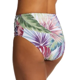 Bleu Rod Beattie It's A Breeze Shirred High Waist Swim Bottom BZ22916 -Freya Fashion Shop bleu rod beattie bleu01 bz22916 bs