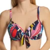 Bleu Rod Beattie Absolutely Fabulous Tie Front Underwire Swim Top F22351D