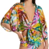 Bleu Rod Beattie Fantasy Island Chiffon Shirt Cover Up FI23866 -Freya Fashion Shop bleu rod beattie bleu01 fi23866 gs