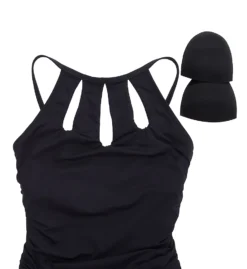 Bleu Rod Beattie Get The Look Hi-Neck Mio One Piece Swimsuit L23215 -Freya Fashion Shop bleu rod beattie bleu01 l23215 cs6