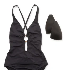 Bleu Rod Beattie Ring Me Up X Back Mio One Piece Swimsuit MU22796 -Freya Fashion Shop bleu rod beattie bleu01 mu22796 cs6