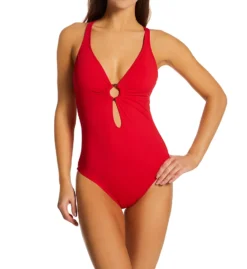 Bleu Rod Beattie Ring Me Up X Back Mio One Piece Swimsuit MU22796